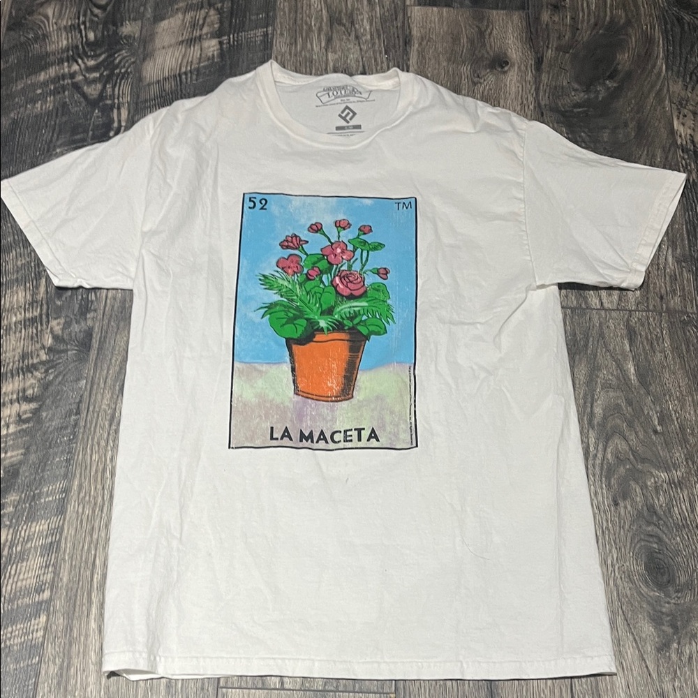 White Graphic Tee